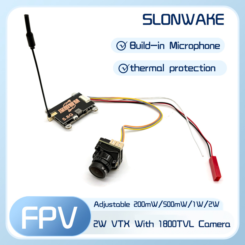 SLONWAKE 5.8G 56CH 2W transmit - Fpv Drone Quadcopter recension och pris