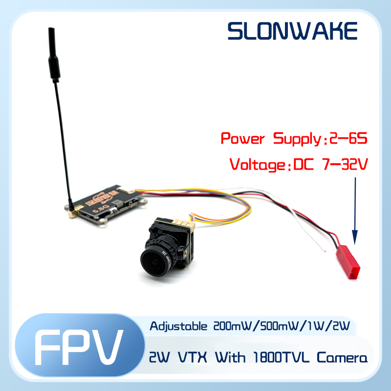 SLONWAKE 5.8G 56CH 2W transmit - Fpv Drone Quadcopter recension och pris