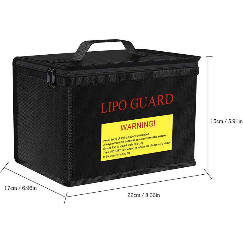 Lipo Guard Safety Bag Fireproo - Fpv Drone Bag recension och pris